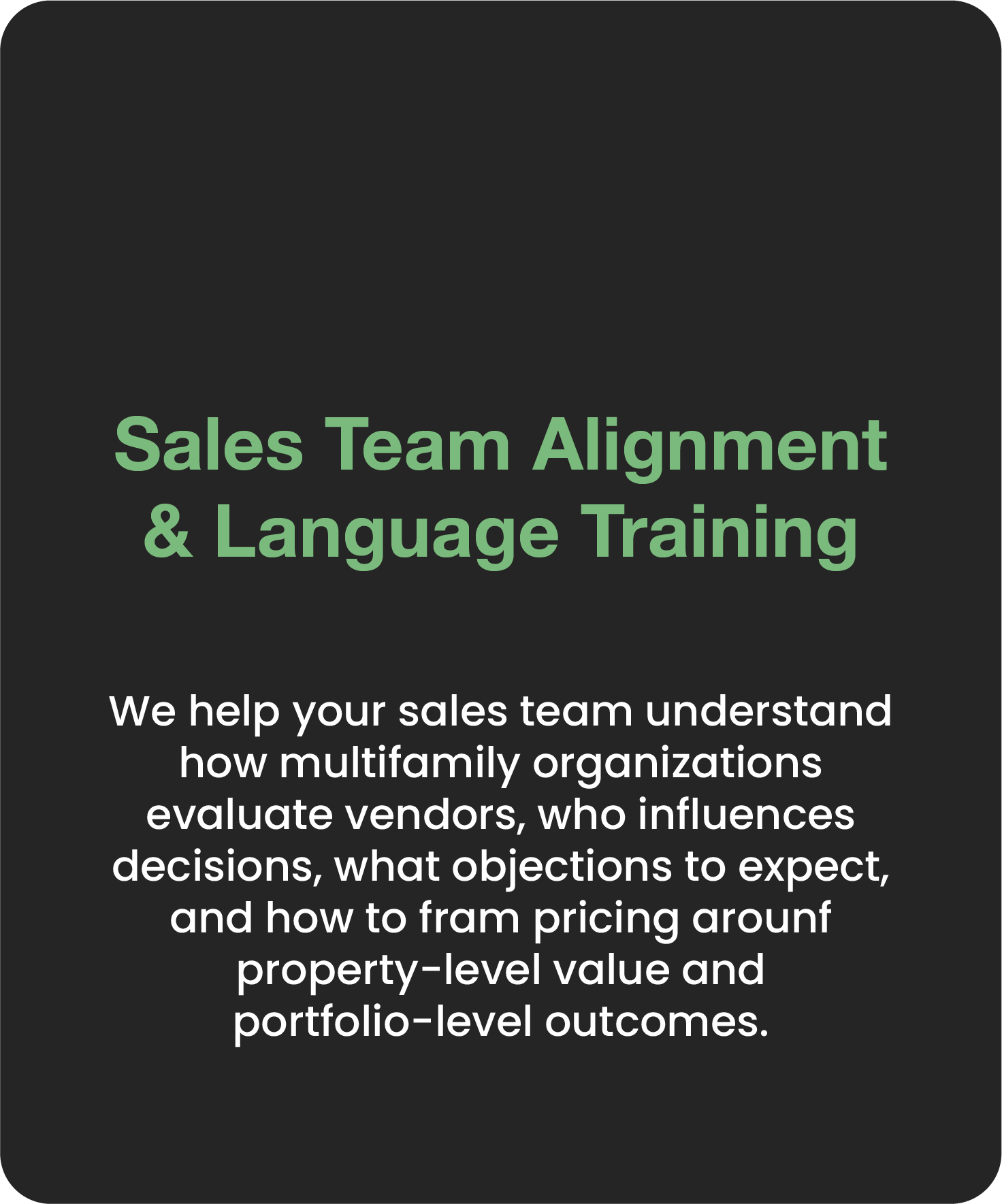 Sales enablement and campaigns